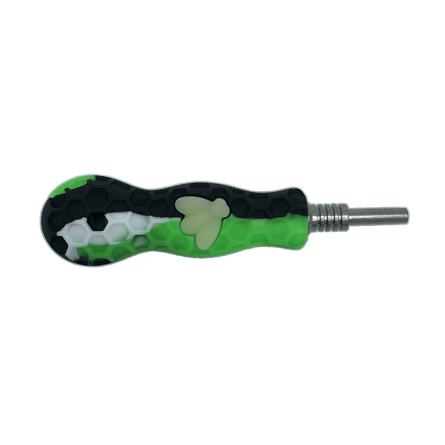Silicone UV Honeybee Vapor Straw - 4"
