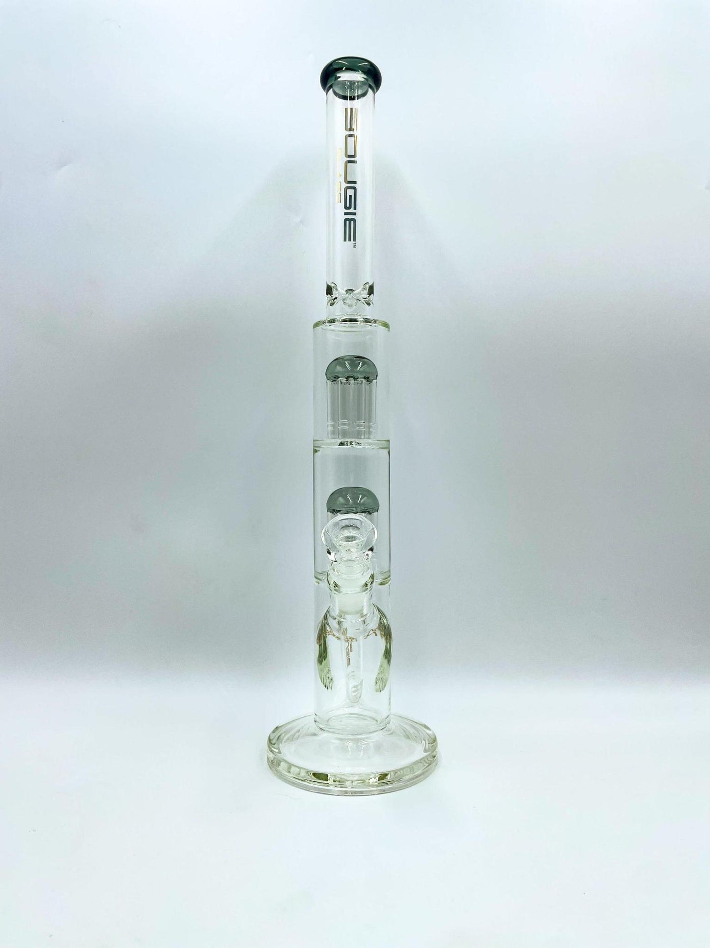 Bougie Glass - Double Tree Perc Beaker ( 18" )