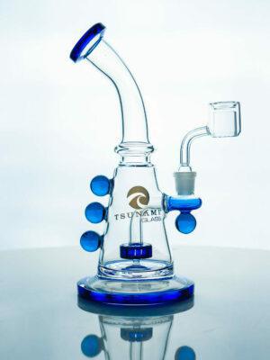 Tsunami Concentrate Rig Showerhead Marble - 9"