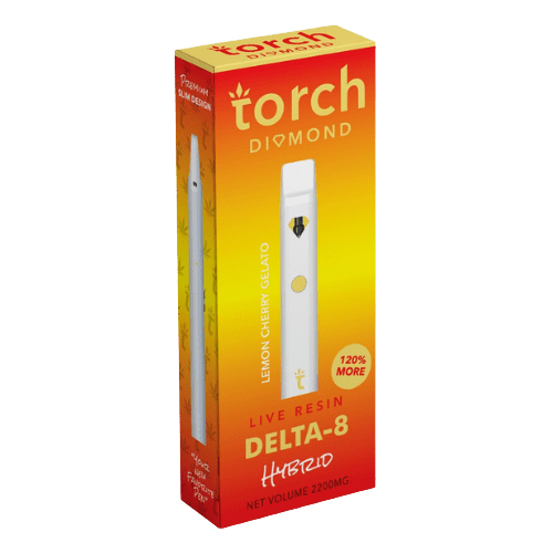 Torch Diamond Live Resin Delta 8 Disposable - 2200mg
