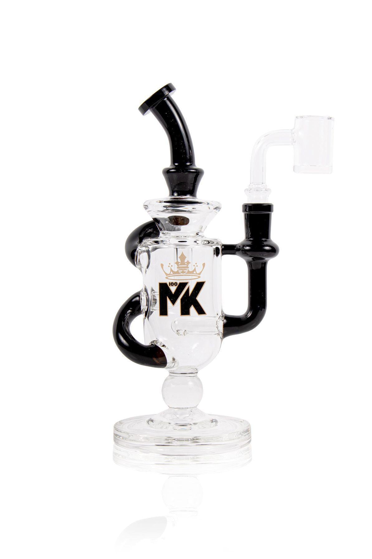 MK100 Glass Wine Glass Inline Recycler - 9"
