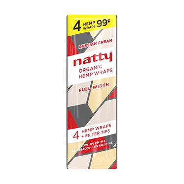Natty Organic Hemp Wraps (Full Width) - 4 for $0.99