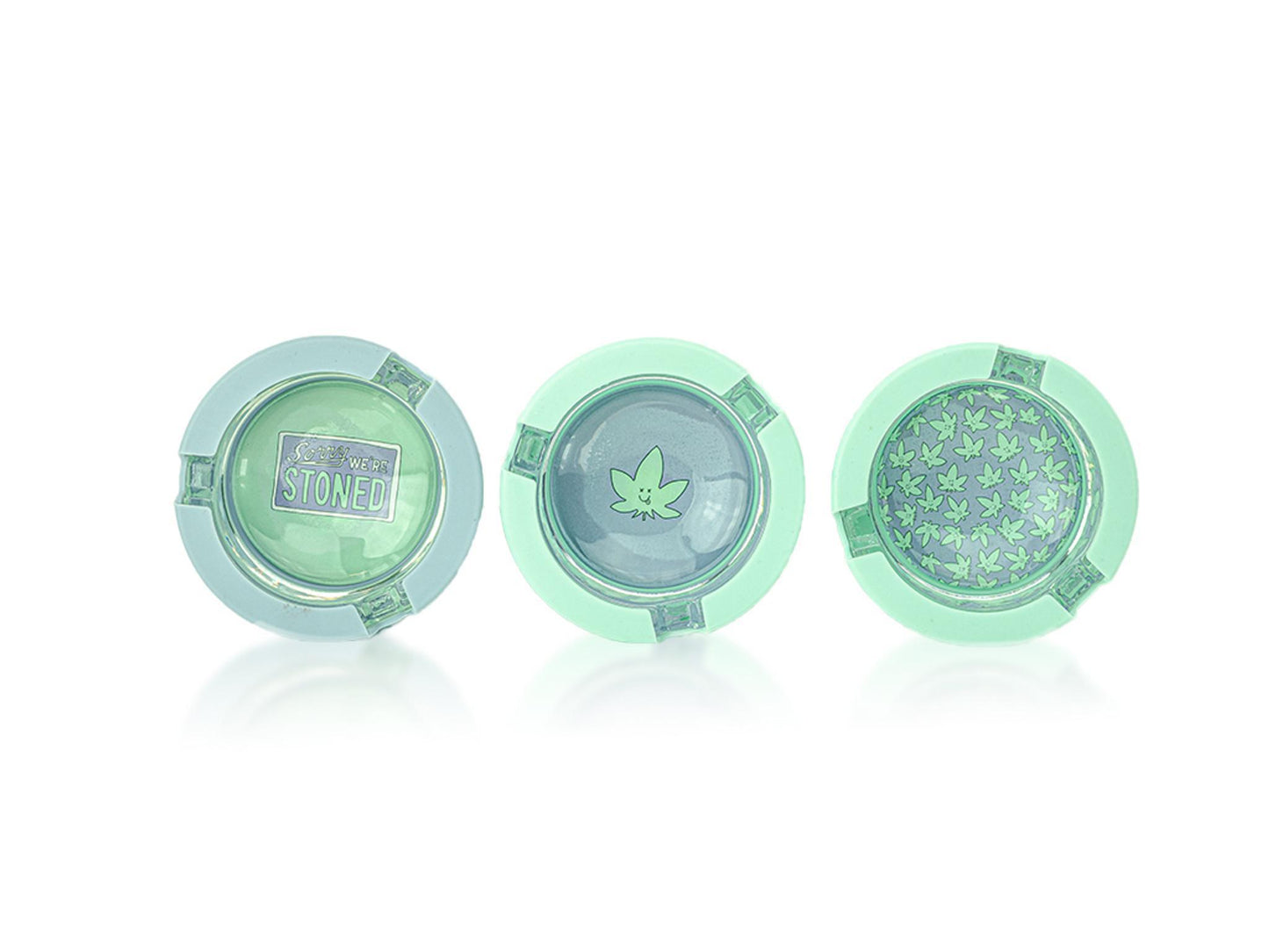 Ugly House Silicone & Glass Ashtray