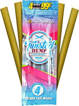 Twisted Hemp Wraps - $0.99
