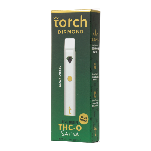 Torch Diamond THC-O Disposable - 2200mg