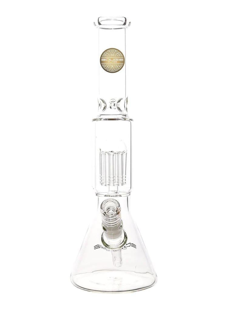 Bougie Glass - Tree Perc Beaker Water Pipe ( 15" )