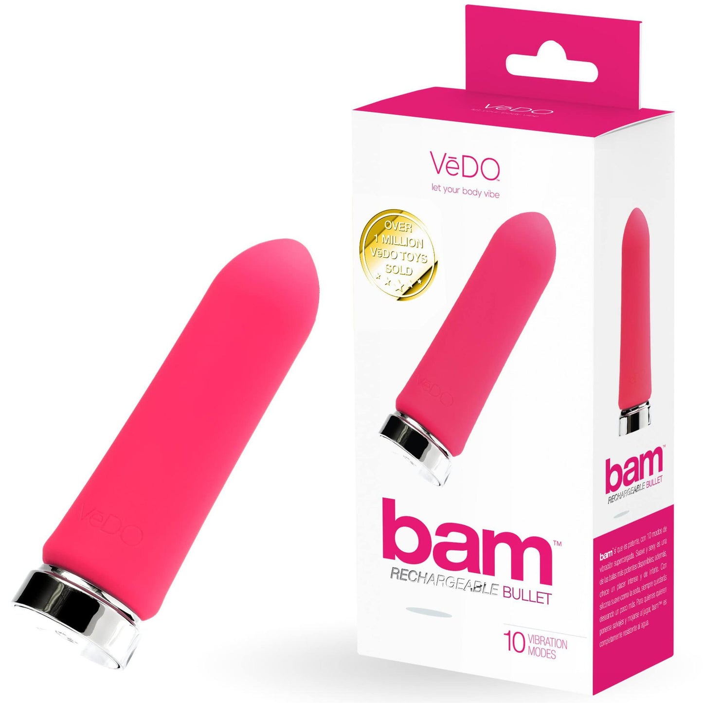 Bam Mini Rechargeable Bullet Vibrator