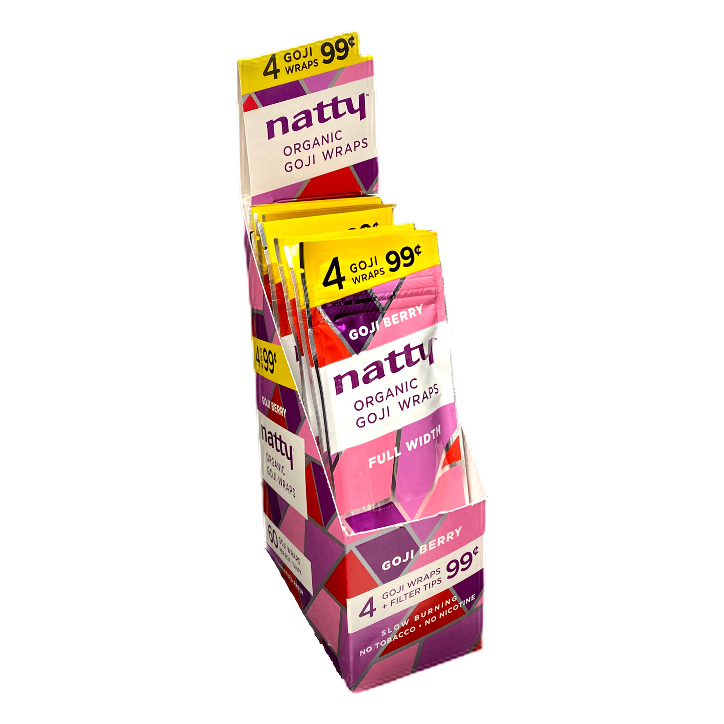 Natty Organic Hemp Wraps (Full Width) - 4 for $0.99