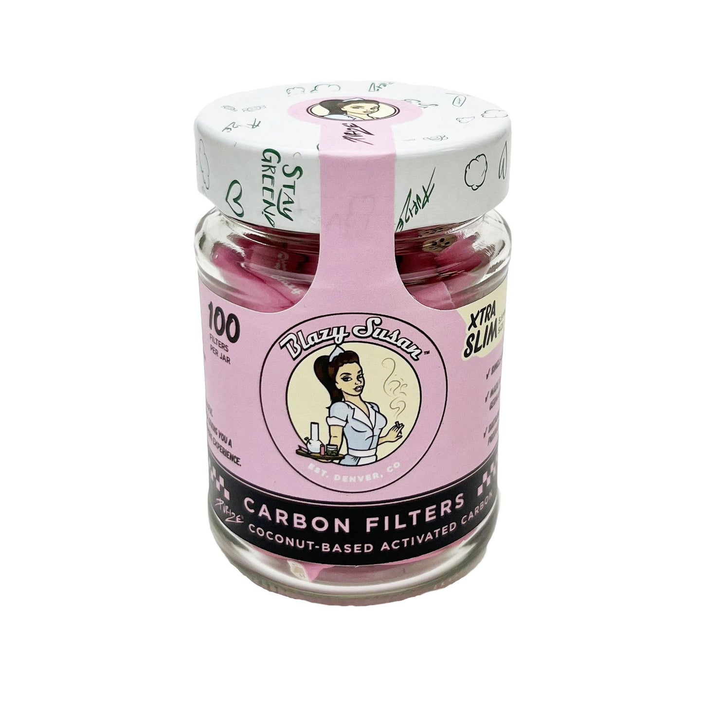 Blazy Susan Carbon Filter Tips ( 100ct )