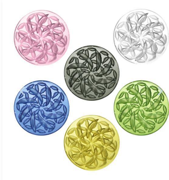 Sacred Geometry Spinner Channel Carb Cap - 40mm