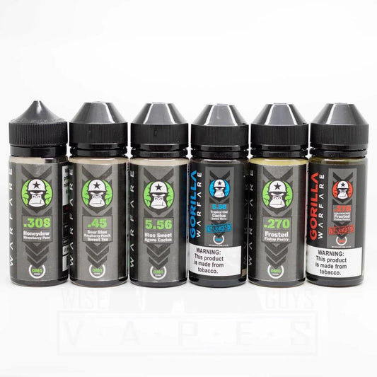 Gorilla Warfare Premium Vape Juice - 120ml