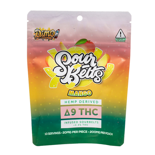 Dimo Hemp Derived Delta 9 Gummies - 200mg