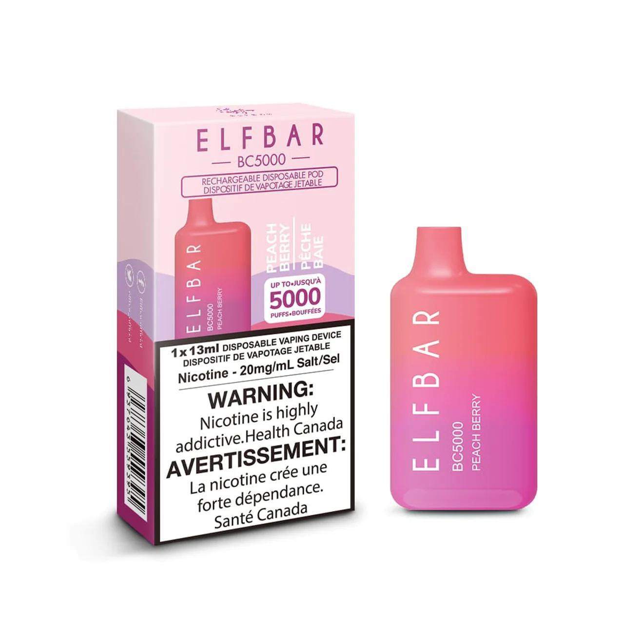 Elf Bar 5000 puff Disposable Vape