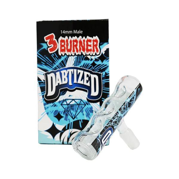 Dabtized 3 Burner Glass Bowl - 14mm Male