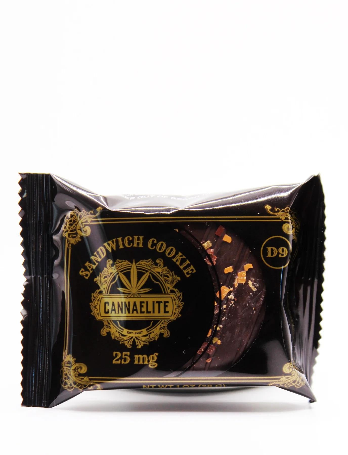 CannaElite Sandwich Cookie - 25mg (Delta 9)