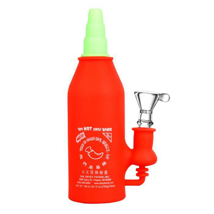 Hot Chili Sauce Silicone Water Pipe