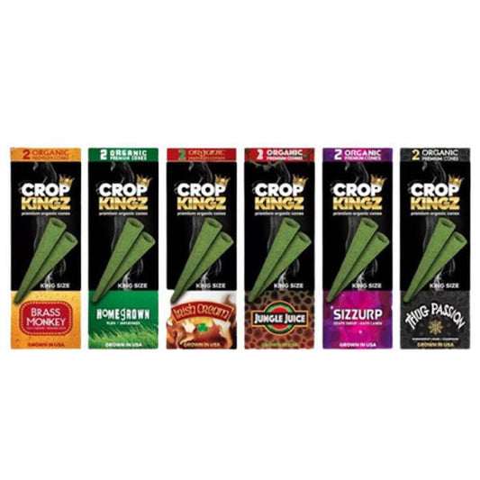 Crop Kingz Hemp Cones King Size (2 Pack)