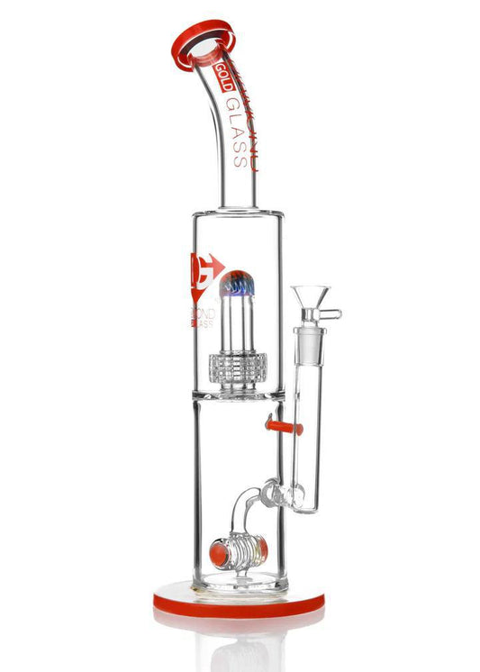 Diamond Glass - Diamond Wiggy's Water Pipe (16")