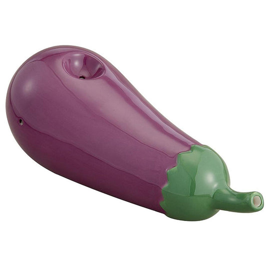 Eggplant Ceramic Pipe