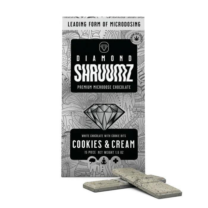 Diamond Shruumz Microdose Chocolate