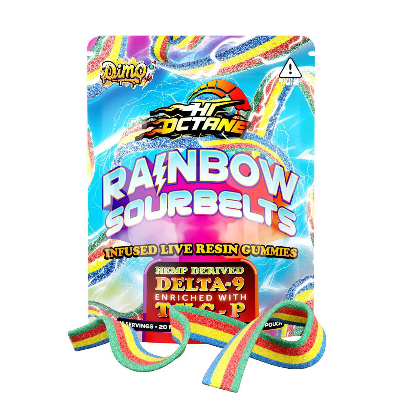 Dimo Hi Octane Infused Live Resin Gummies - 200mg (Delta 9  + THC-P)