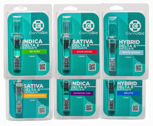 CannaAid Distillate Syringe - 1ml (Delta 8)