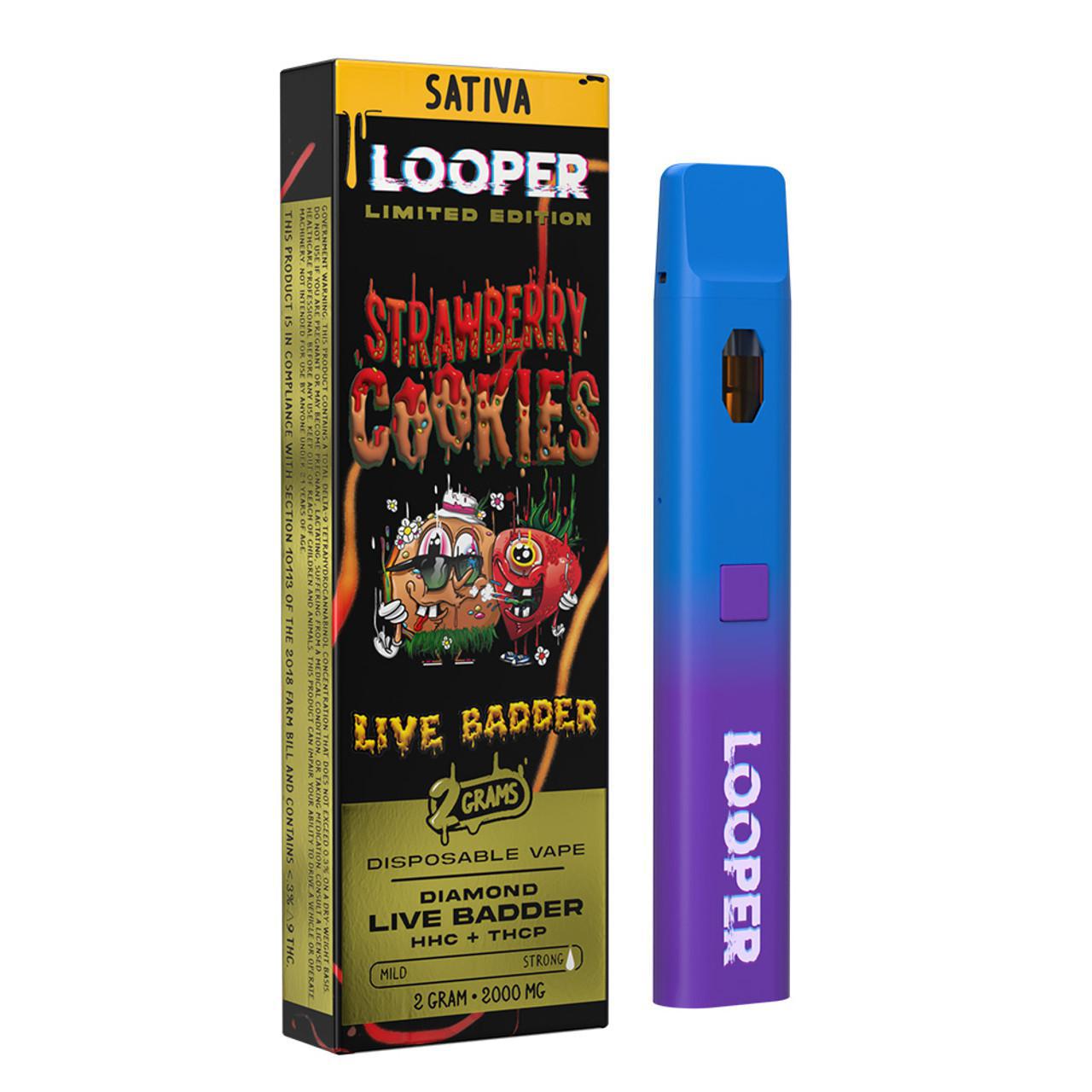 Looper - Limited Edition Diamond Live Badder (HHC + THCP) 2G Disposables