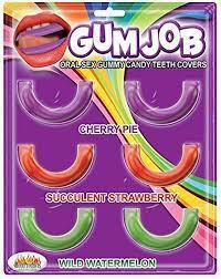 Gum Job - Oral Sex Candy Teeth Covers