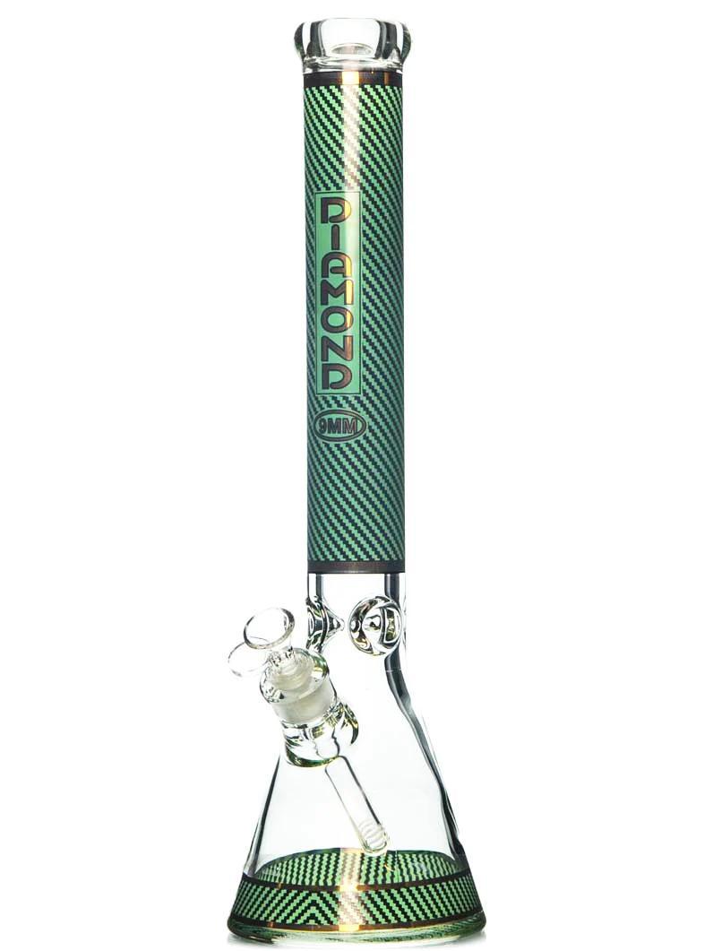 Diamond Glass - Patterned Beaker (18")