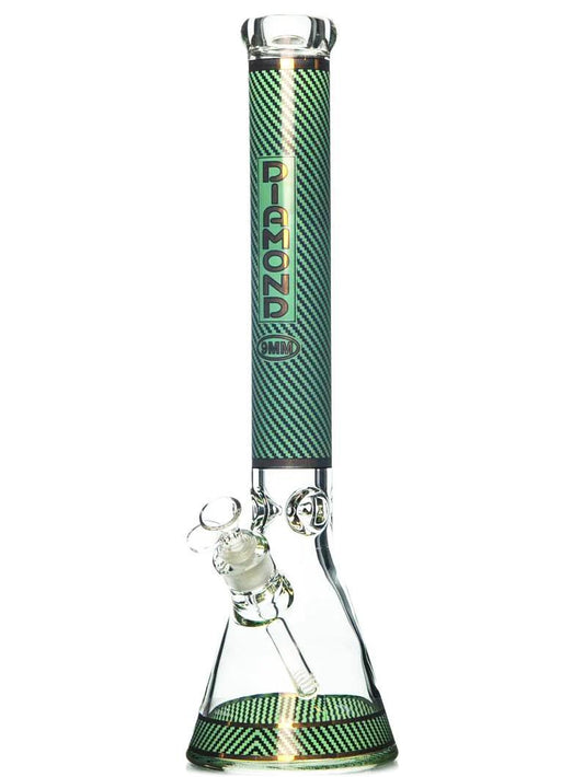 Diamond Glass - Patterned Beaker (18")