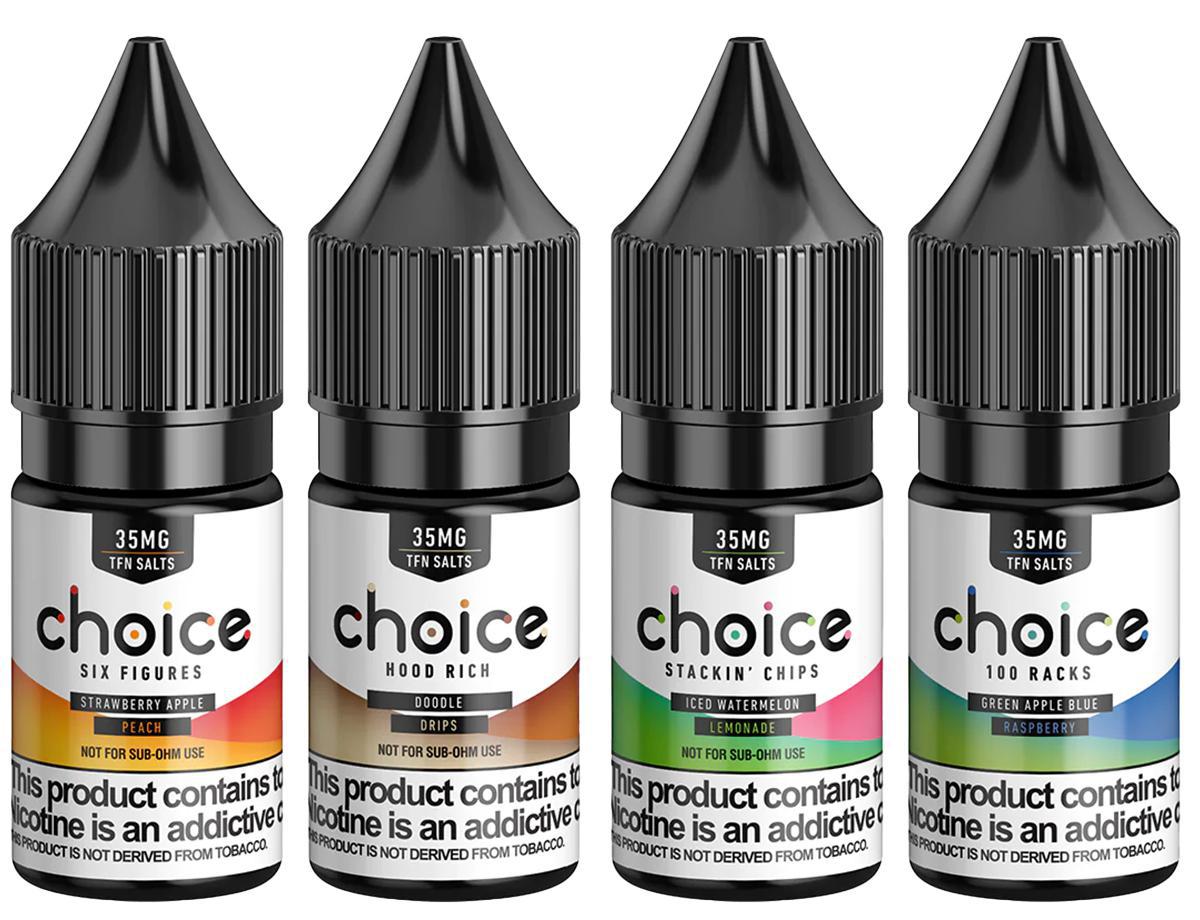 Choice Tobacco Free Nicotine Salt Juice - 30ml