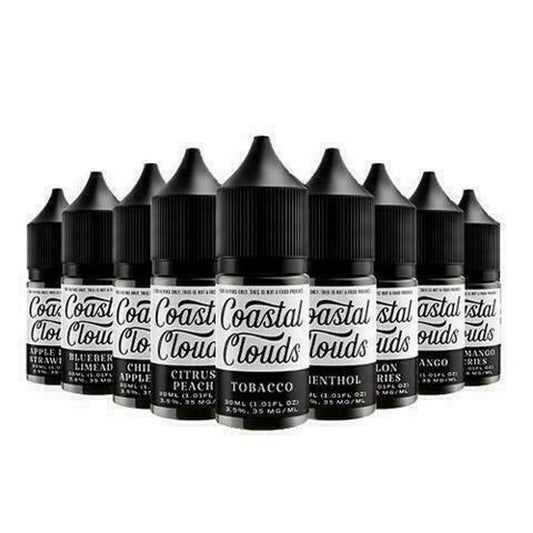 Coastal Clouds Premium Salt Nicotine Vape Juice - 30ml