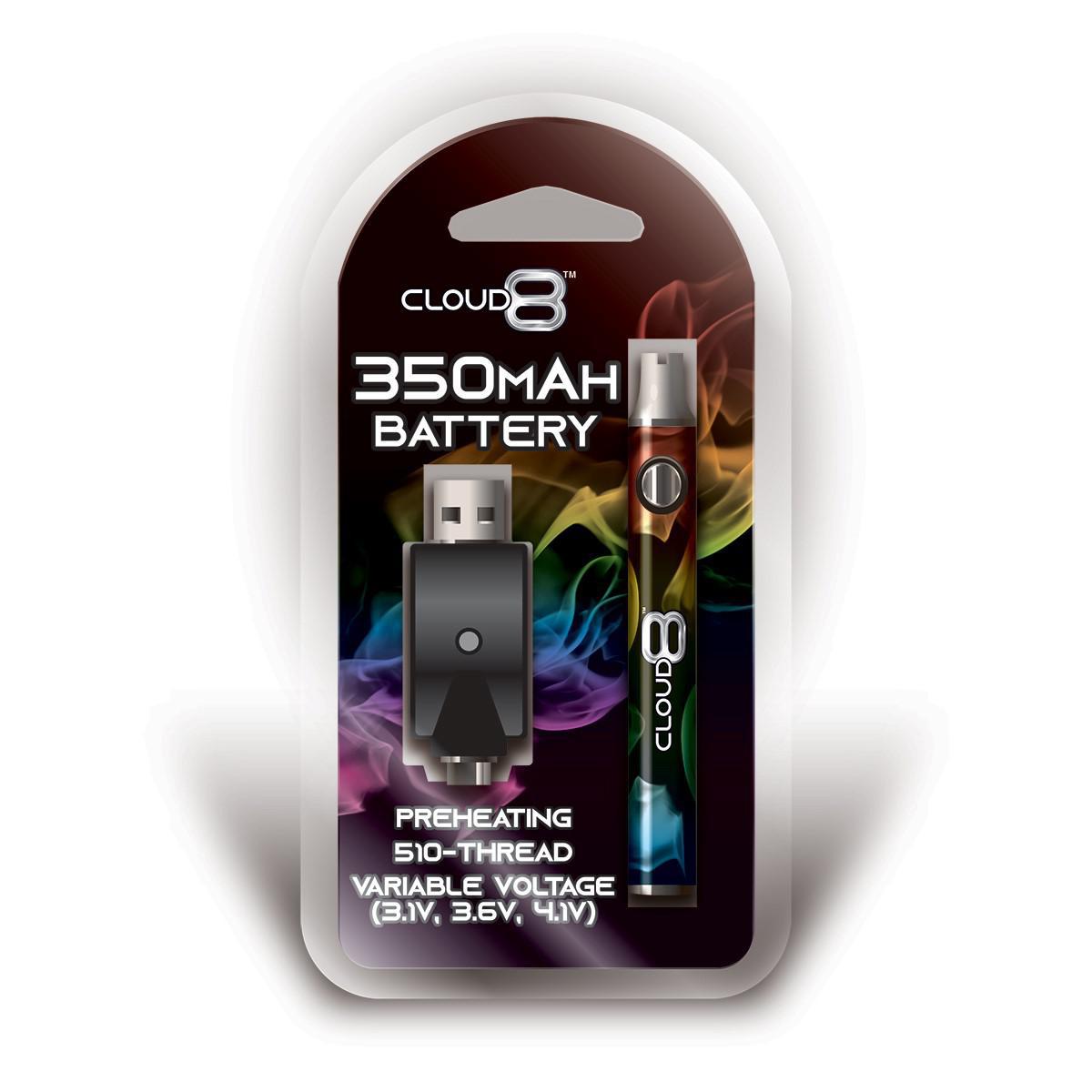 Cloud 8 Batteries - 350mAh