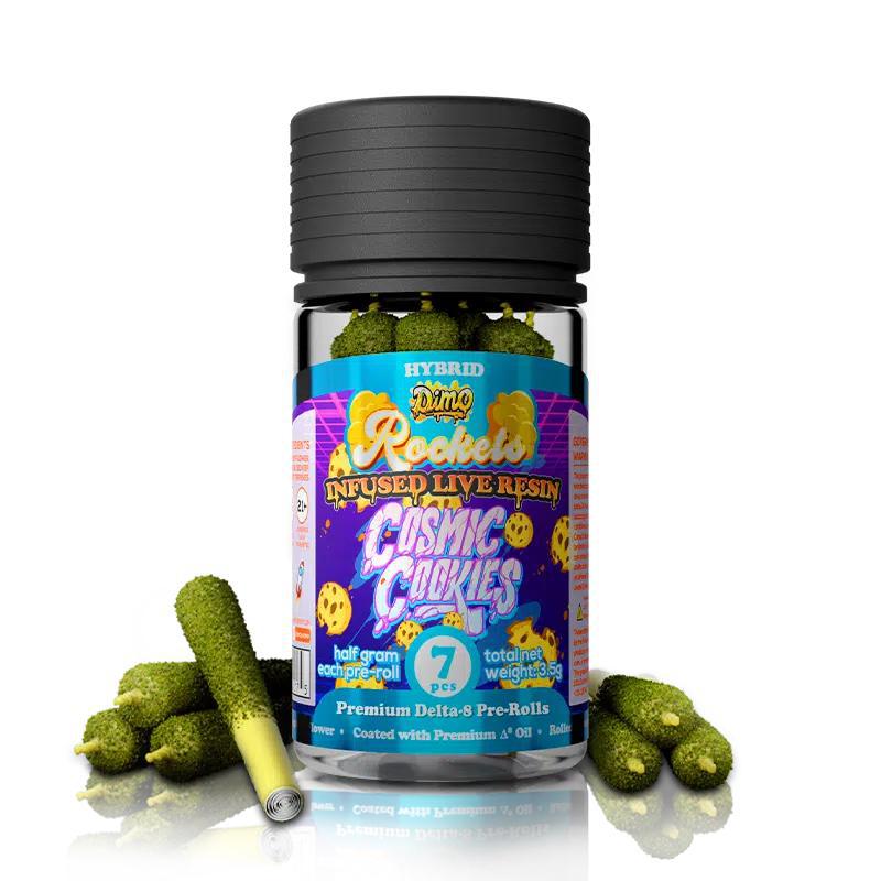 Dimo Delta 8 Rockets Pre-Rolls - 3.5g (7ct Jar)