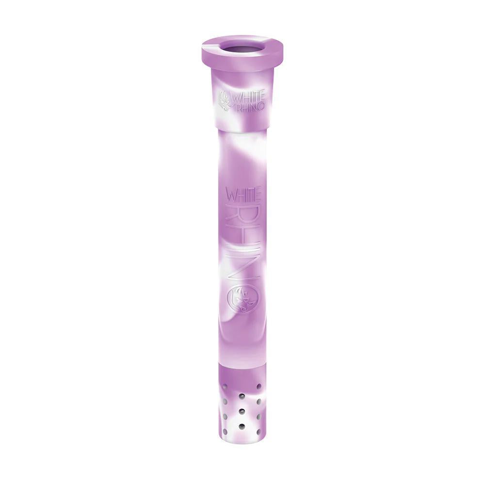 White Rhino Adjustable Silicone Downstem - Glow in the Dark