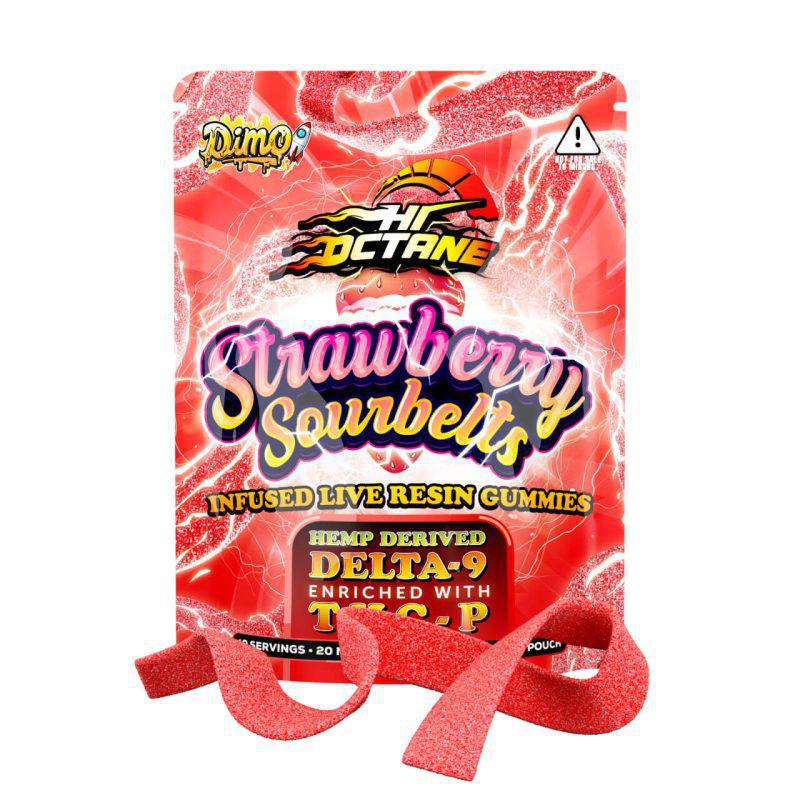 Dimo Hi Octane Infused Live Resin Gummies - 200mg (Delta 9  + THC-P)