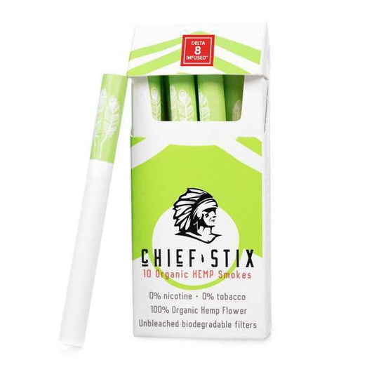 Chief Stix Delta 8 Infused Hemp Smokes - 300mg