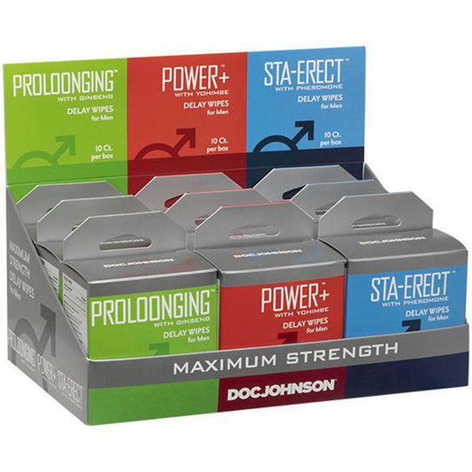 Doc Johnson Delay Wipes