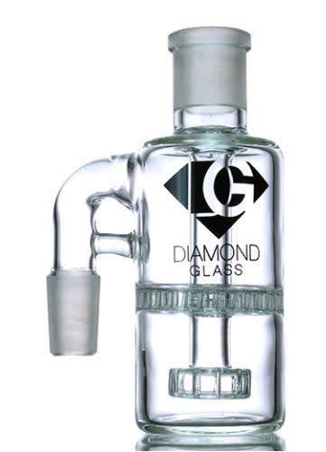 Diamond Glass Diamond Ash Catcher - 14mm (90°)