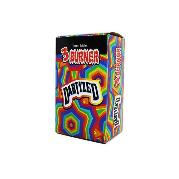 Dabtized 3 Burner Glass Bowl - 14mm Male