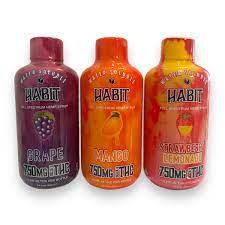 Habit Full Spectrum Hemp Syrup - 750mg D9 THC + 250mg D8 THC