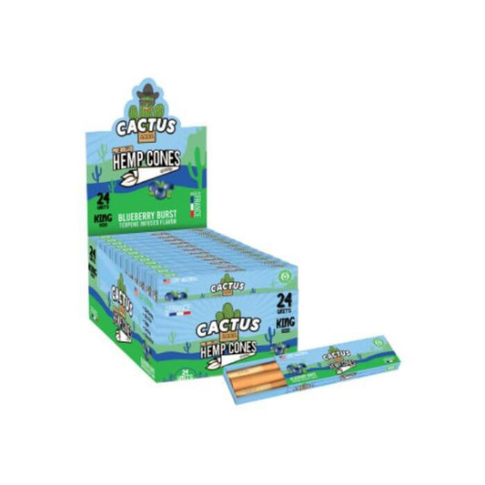 Cactus King Size Hemp Cones (3ct)