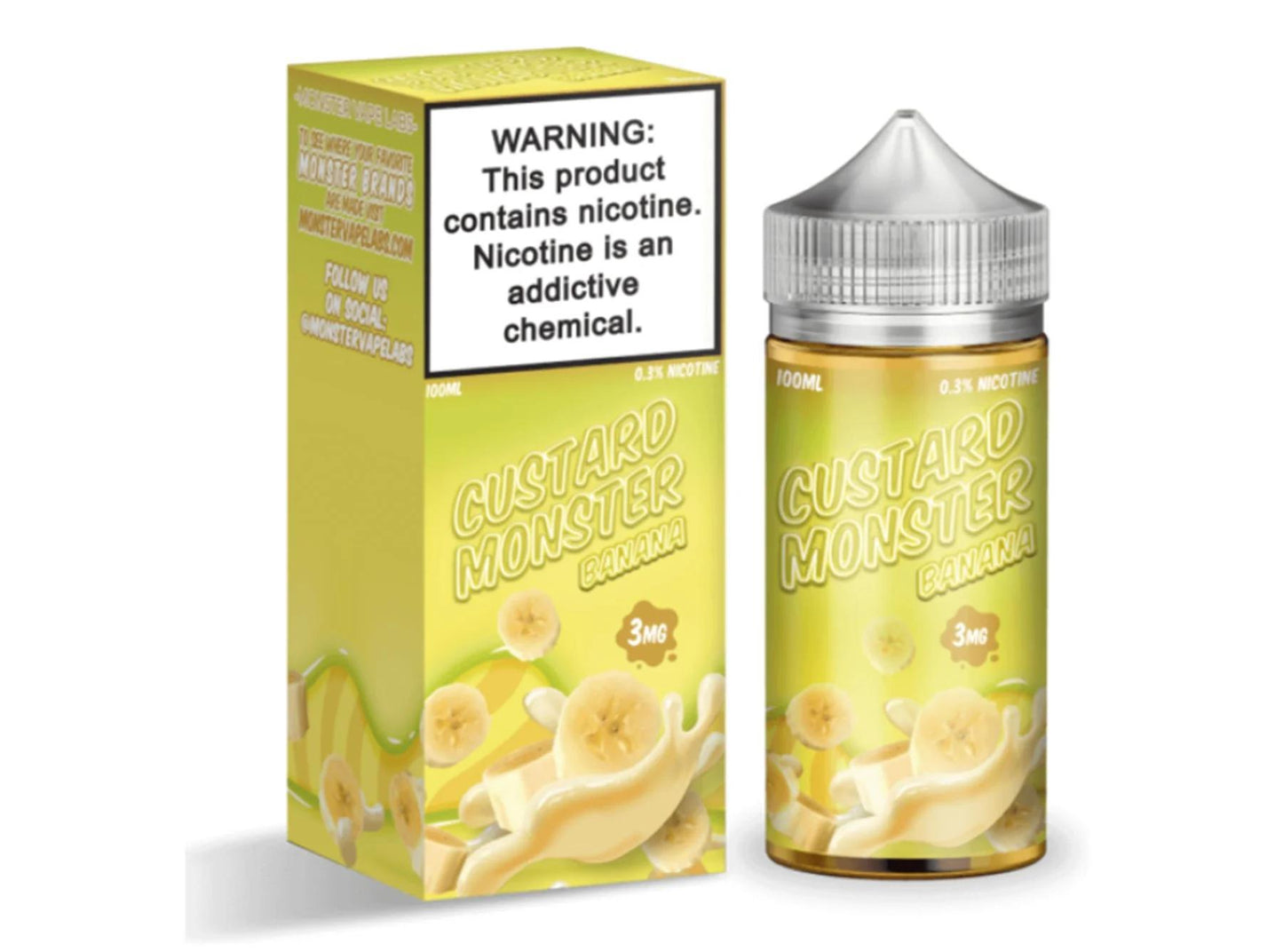 Custard Monster Premium Vape Juice - 100ml