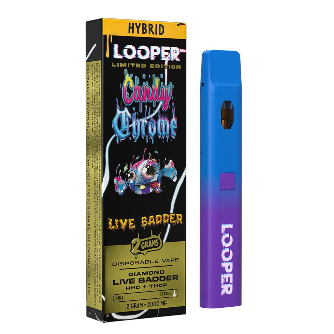 Looper - Limited Edition Diamond Live Badder (HHC + THCP) 2G Disposables