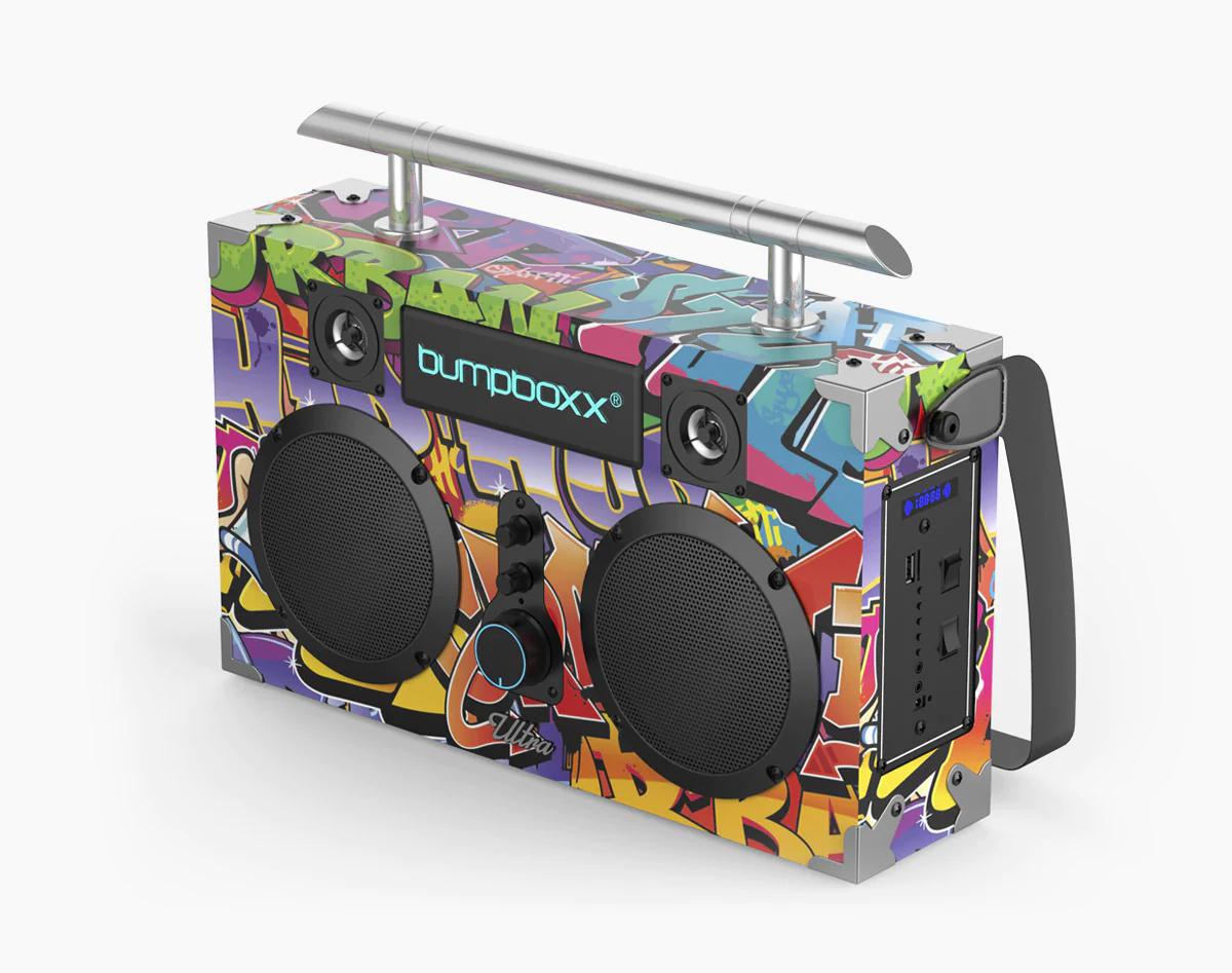 Bumpboxx Ultra Bluetooth Boombox - NYC Graffiti