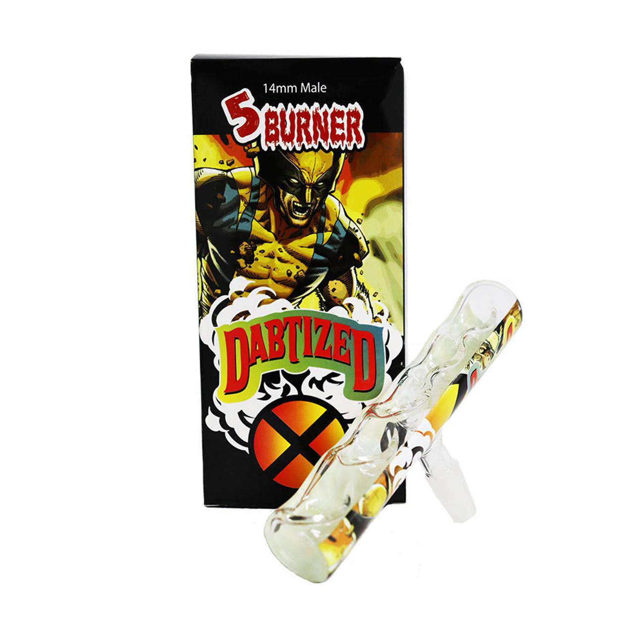 Dabtized 5 Burner Glass Bowl - 14mm Male