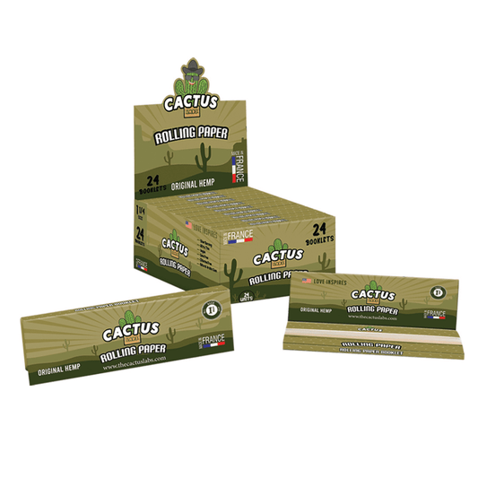 Cactus Rolling Papers - OG Hemp