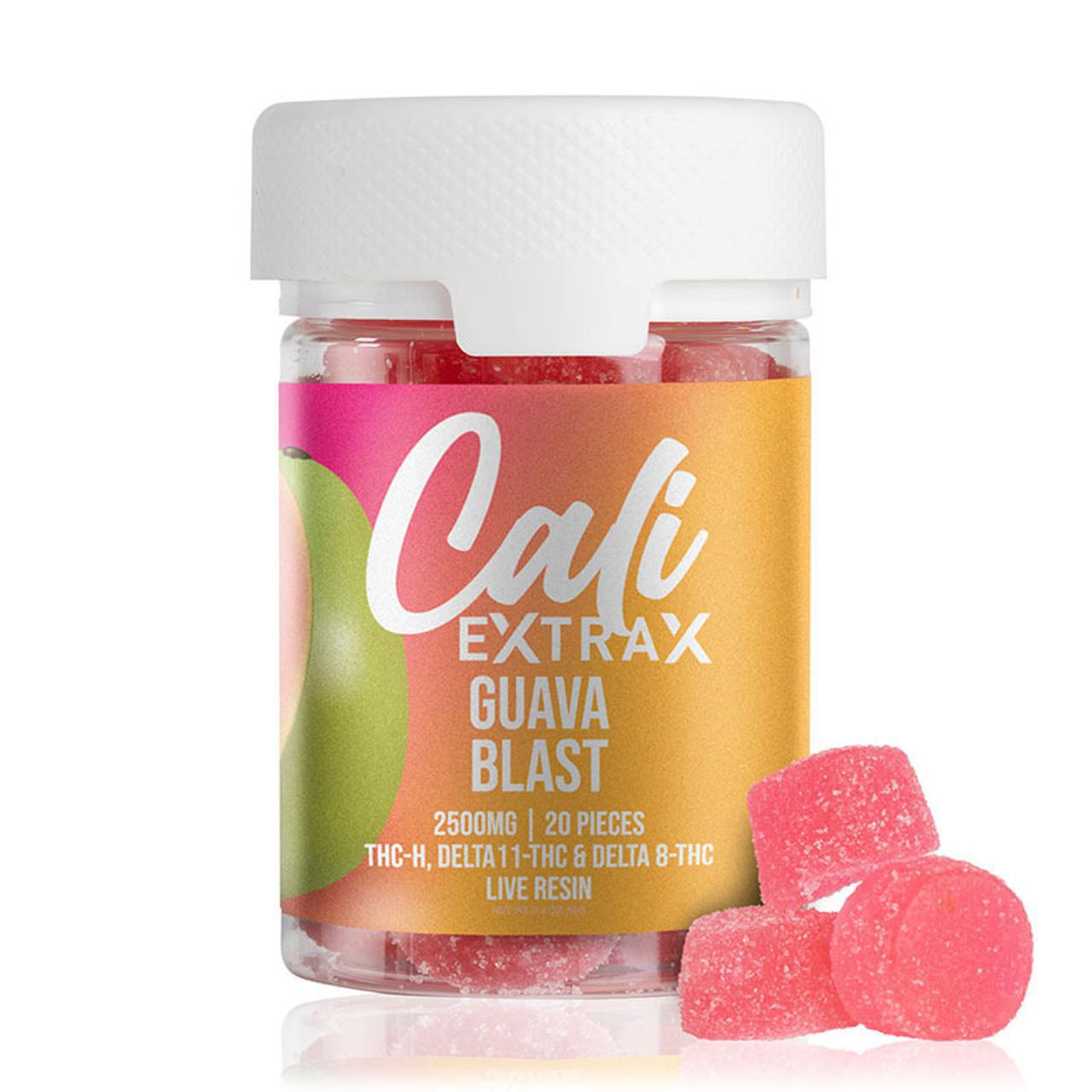 Cali Extrax Live Resin Gummies - 2500mg (THC-P + THC-H + Delta 11)
