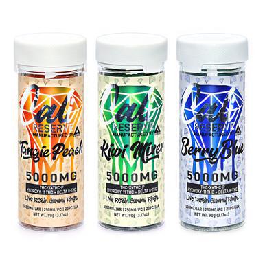 Cali Reserve Live Resin Gummy Rings - 5000mg (THC-X + THC-P + 11-Hydroxy-THC + Delta 8)