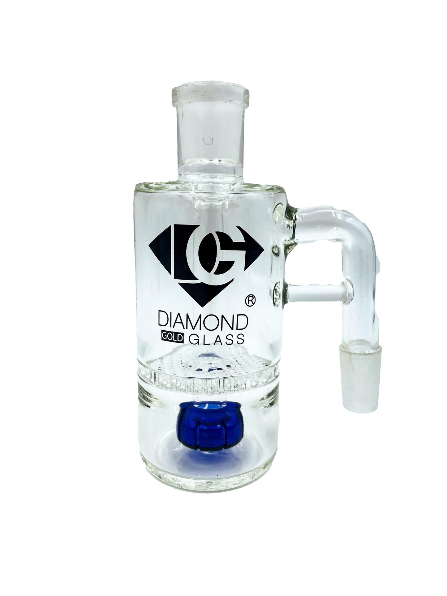 Diamond Glass Diamond Ash Catcher - 14mm (90°)